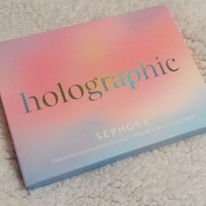 Sephora Holographic face and cheek palette